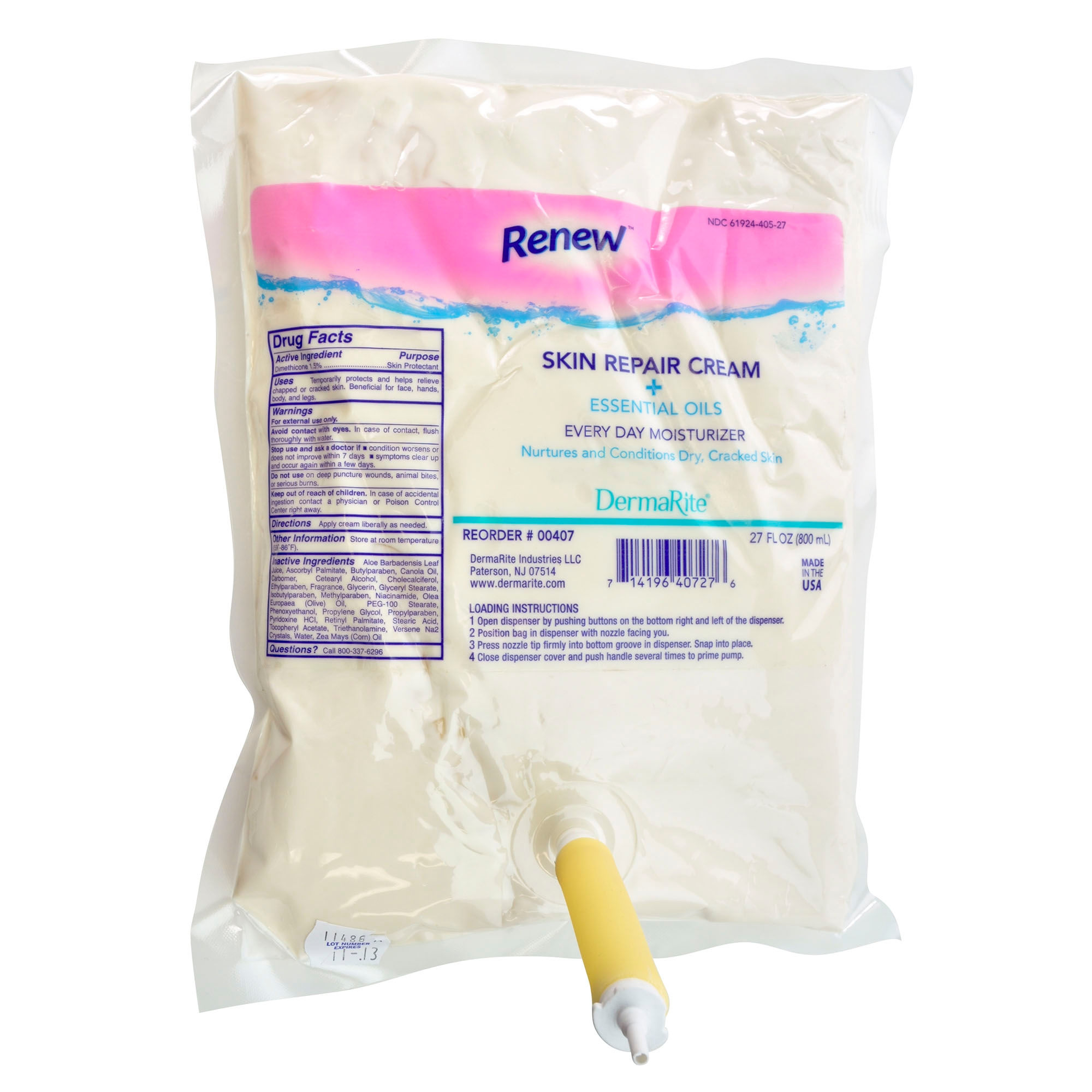 CREAM, SKIN REPAIR RENEW 800ML(12/CS)