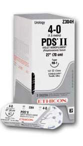 SUTURE, PDS MONO CLR 6-0 18" SA P-1 (12/BX)