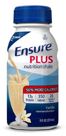 ENSURE PLUS, VANILLA 8OZ (16/CS)