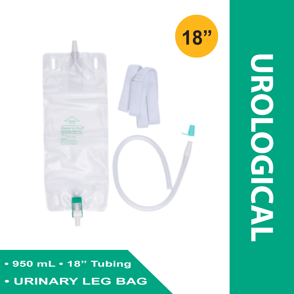 BAG, LEG W/TU & STRAP LG 32OZ (50/CS) BARD