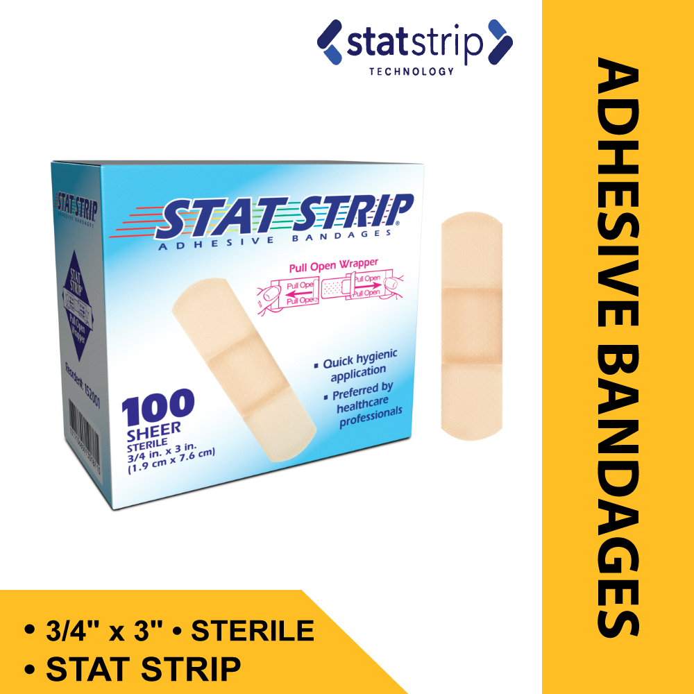SHEER BDG 3/4"X3" STAT, ST