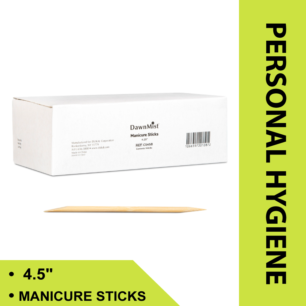 MANICURE STICKS,WOOD, 4.5"