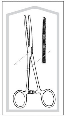 FORCEP, ROCHESTER-PEAN STRT 7 1/4" (25/CS)