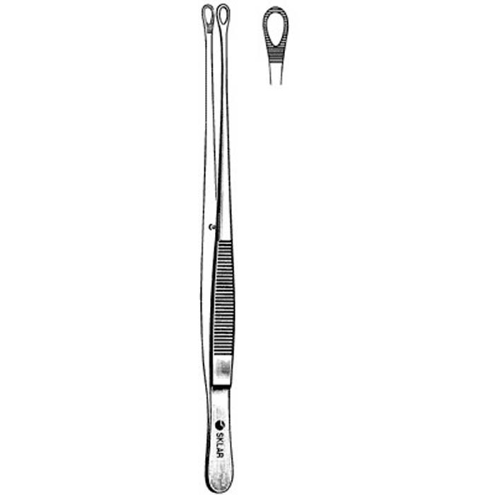 FORCEP, INTESTINAL SERR 9"