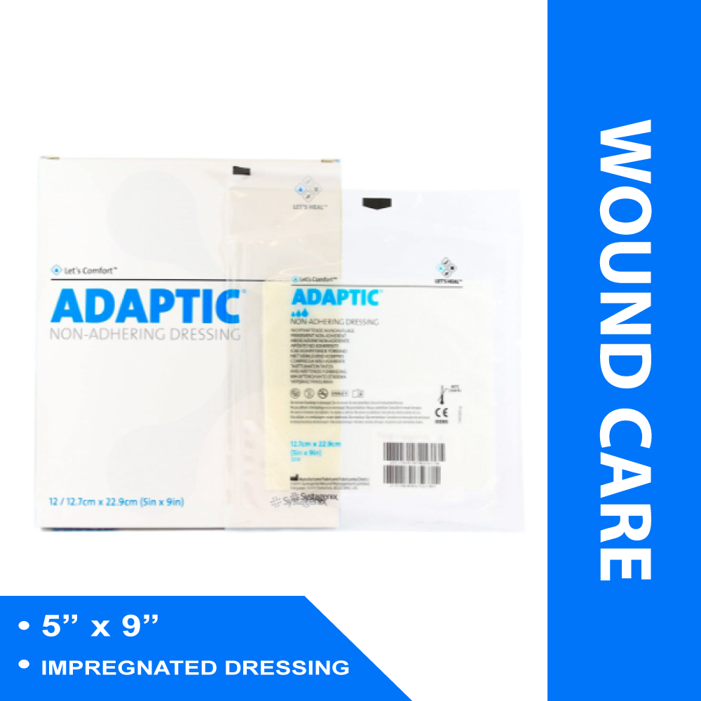 OIL EMULSION IMPREGNATED DRESSING 3M™ ADAPTIC™ RECTANGLE 5 X 9 INCH STERILE