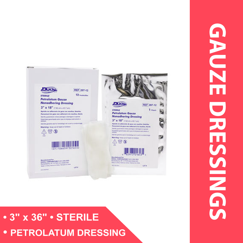 DRESSING, PETROLATUM, 3X36 ST