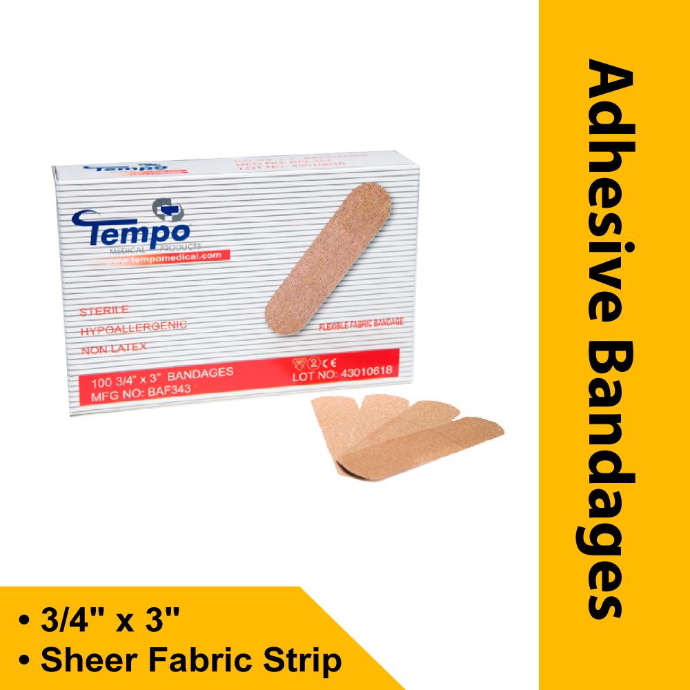 3/4" X 3" • FABRIC STRIP