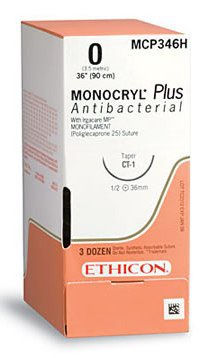 SUTURE, MONOCRYL PLUS UD 3-0 27" PS-2 (36/BX)