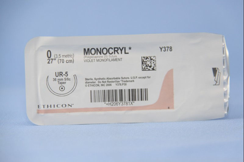 SUTURE, MONCRYL VIO MONO 0 27"UR-5 (36/BX)