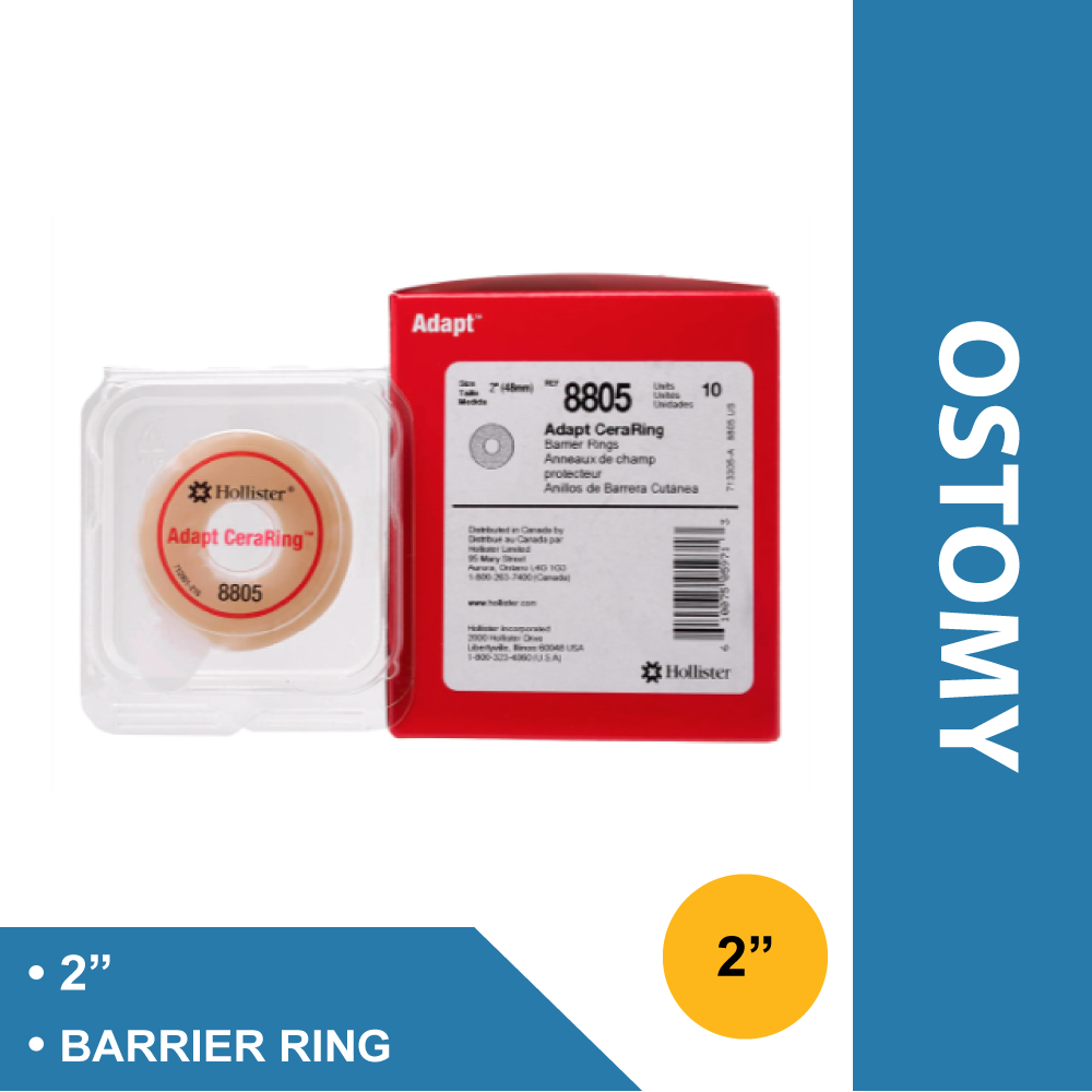 RING, OSTOMY BARR ADAPT CERARING PLUS FLAT 2" (10/BX)