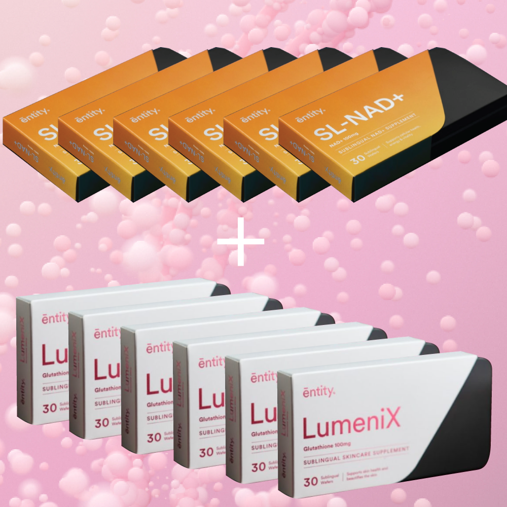 Combo Pack SL-NAD+™ and LumeniX (6 month supplies)