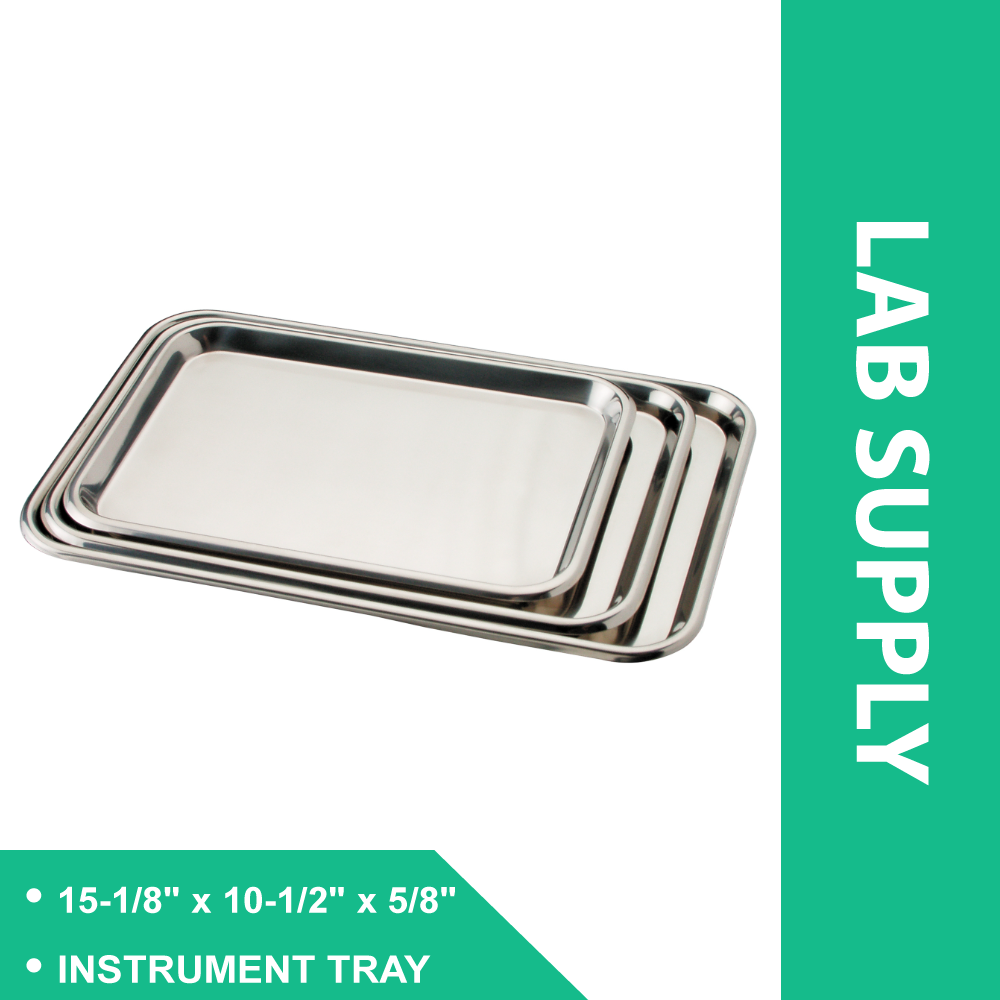 SS INST.TRAY FLAT