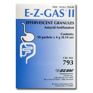 CO2 GRANULES, E-Z-GAS 4GM PKT (50/BX)