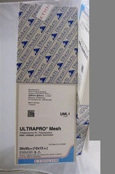 MESH, ULTRAPRO PART 30X30CM 12X12 (1/BX)
