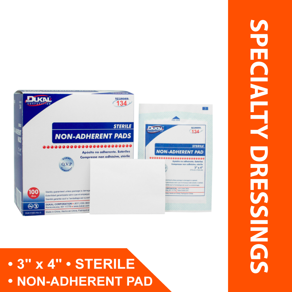 NON ADHERENT PAD 3"X4" ST