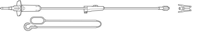 SECONDARY SET, NON-DEHP INTRLNK (48/CS)