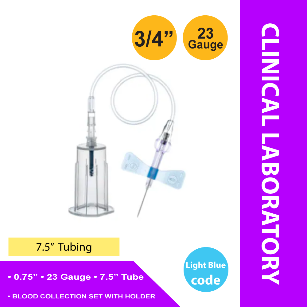 COLLECTION SET, BLD SFTY W/HOLDER 23GX7 1/2" (30/PK 18PK/CS)