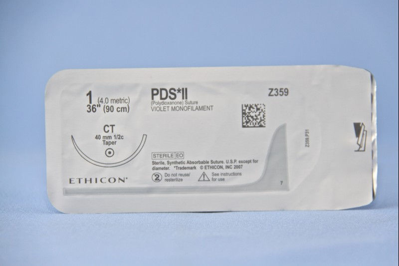 SUTURE, PDS VIO MONO 1 36" CT (24/BX)