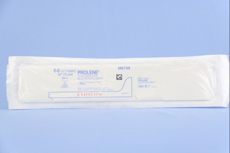 SUTURE, PROLENE BLU MONO 6-0 30" BV-1 (12/BX)