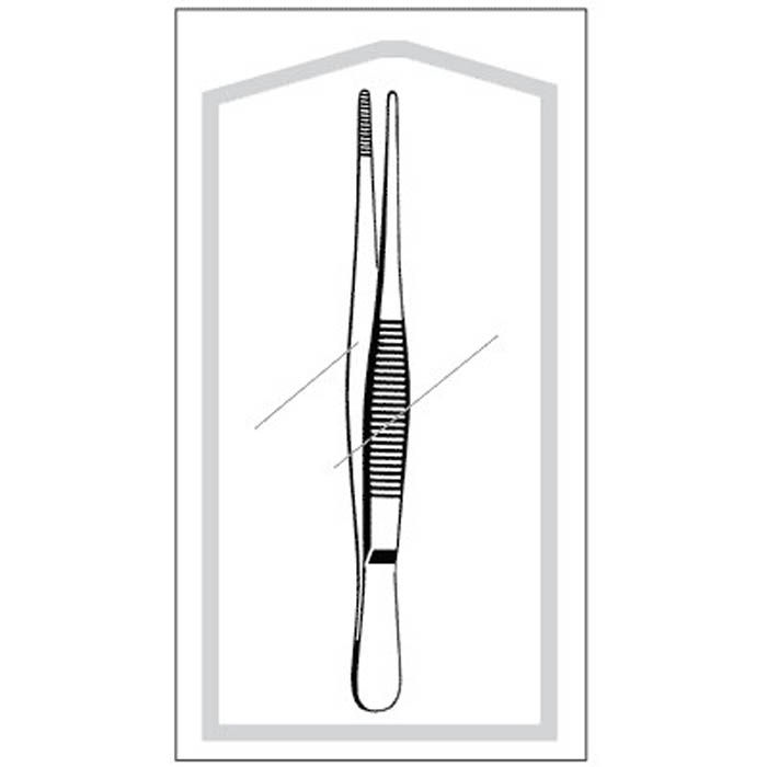 FORCEP, THUMB DRESSING STR 5" (50/CS)