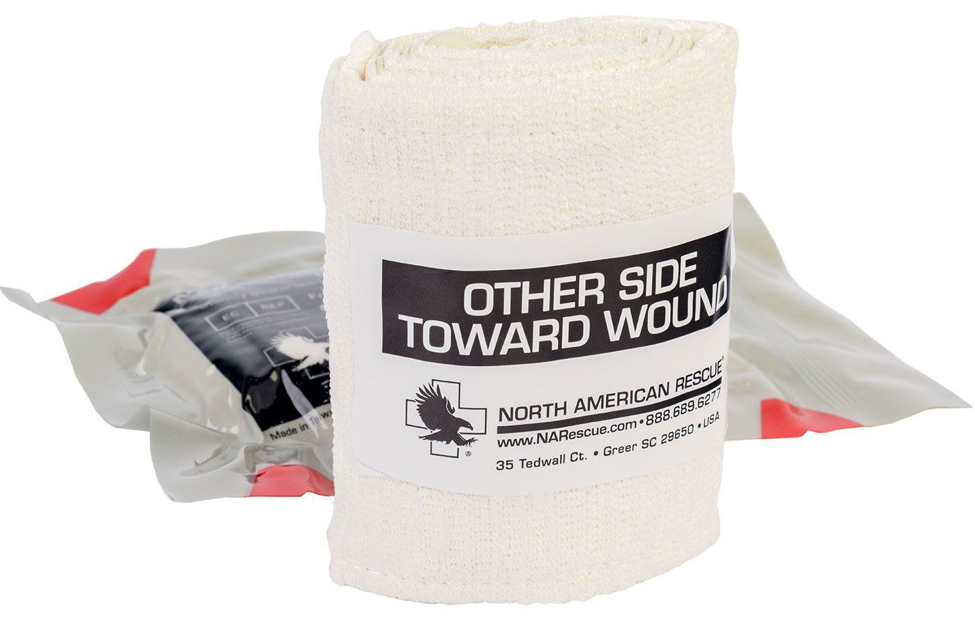 DRESSING, COMPRESSION EMERGENCY TRAUMA STR MINI 4"
