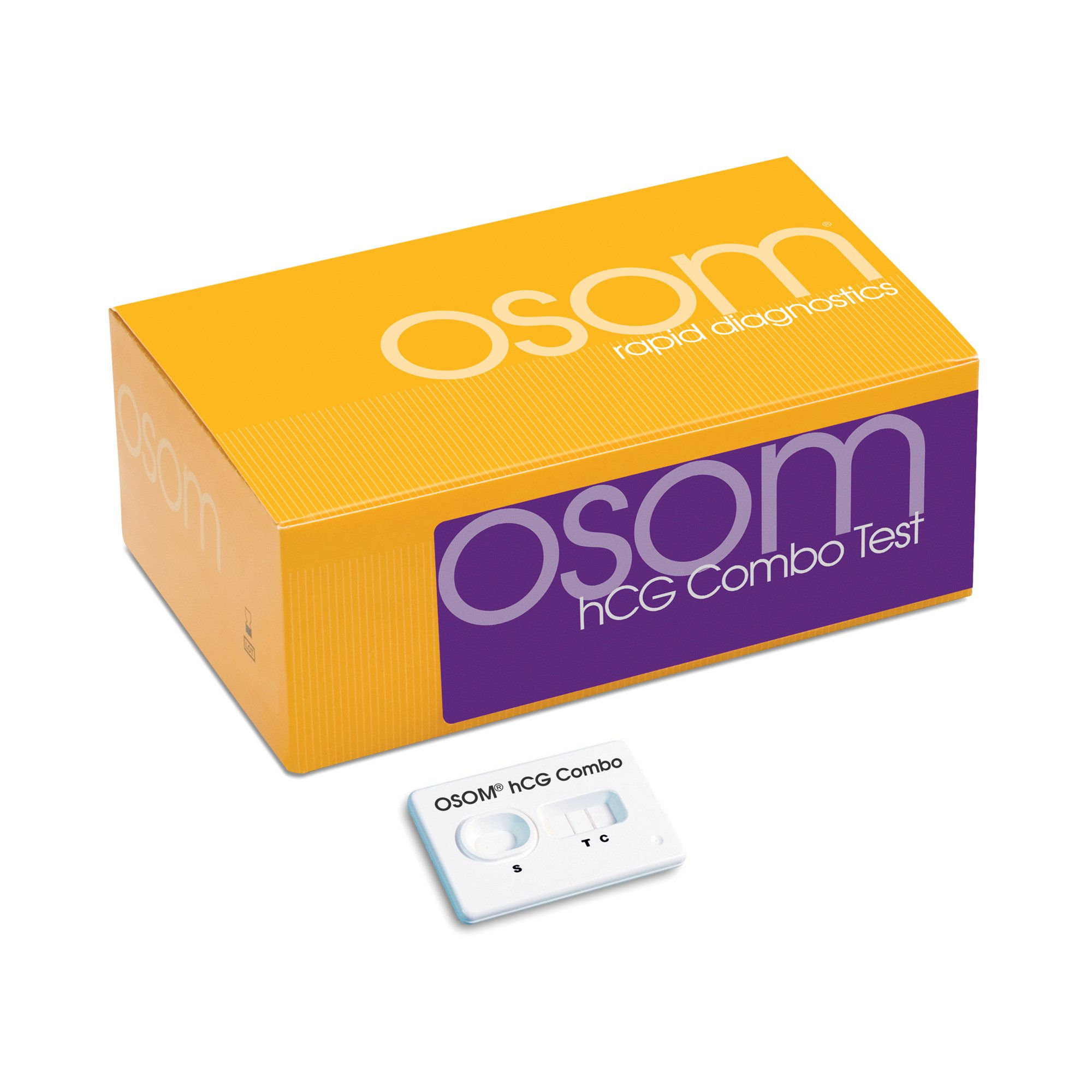 TEST KIT, PREG HCG URINE/SERUMOSOM (25TST/KT 18KT GENZME
