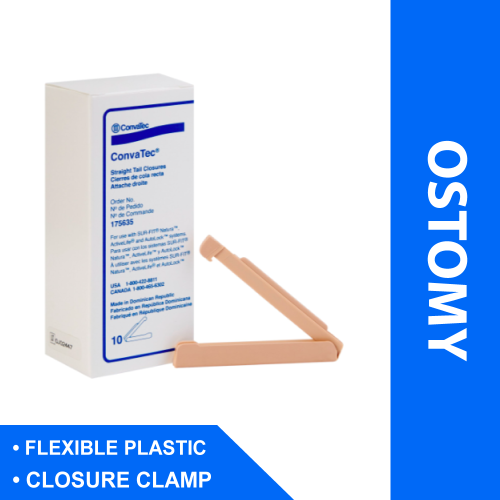 TAIL CLOSURE, DRN POUCH (10/BX)