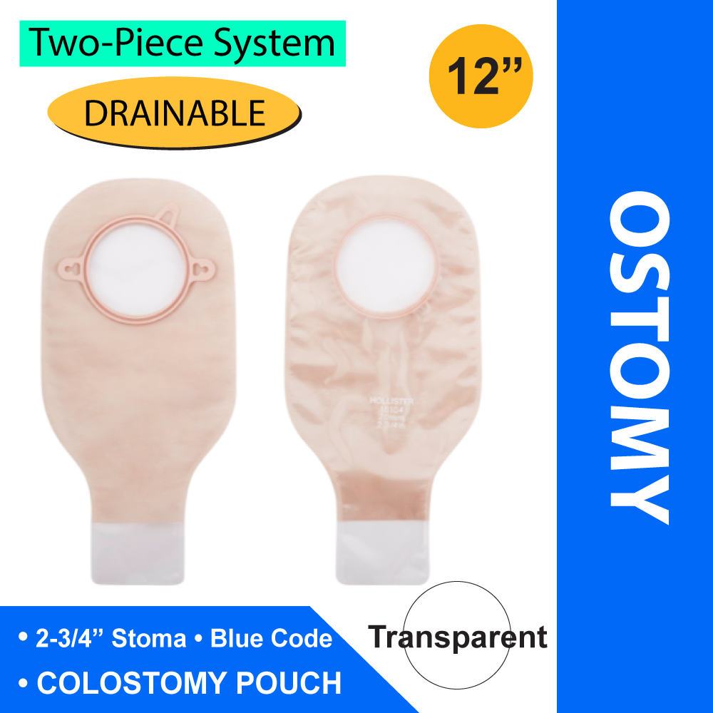 POUCH, NEW IMAGE DRAINABLE 2 3/4 (10/BX)