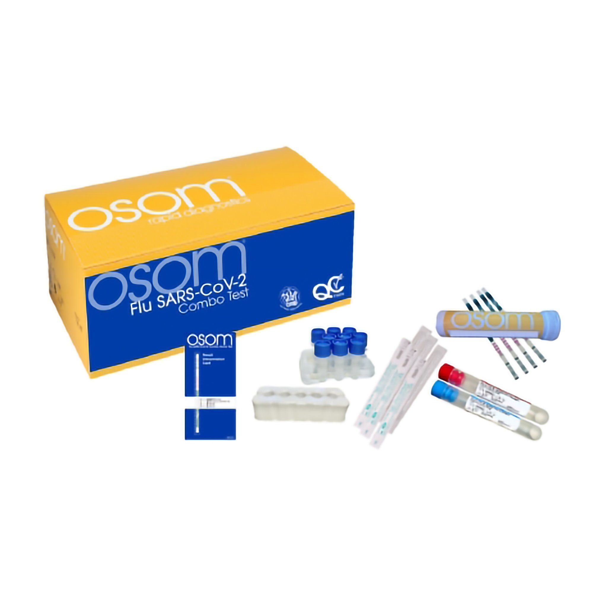 TEST, RAPID ANTIGEN OSOM FLU SARS COV-2 COMBO (25/KT) D/S
