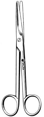 SCISSOR, MAYO LT HANDED STR 5.5"