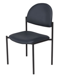 CHAIR, SIDE W/O ARMS SLATE/YACHT BLU