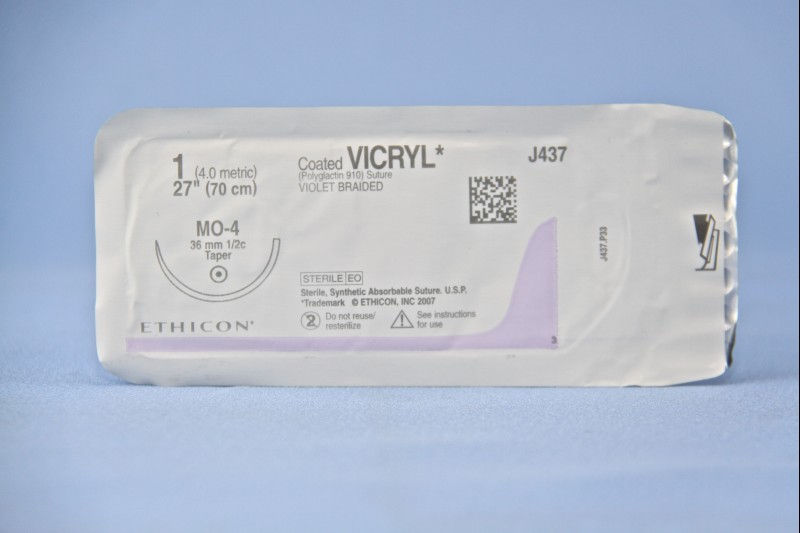 SUTURE, VICRYL VIO BR CT 1 27"MO4 (36/BX)