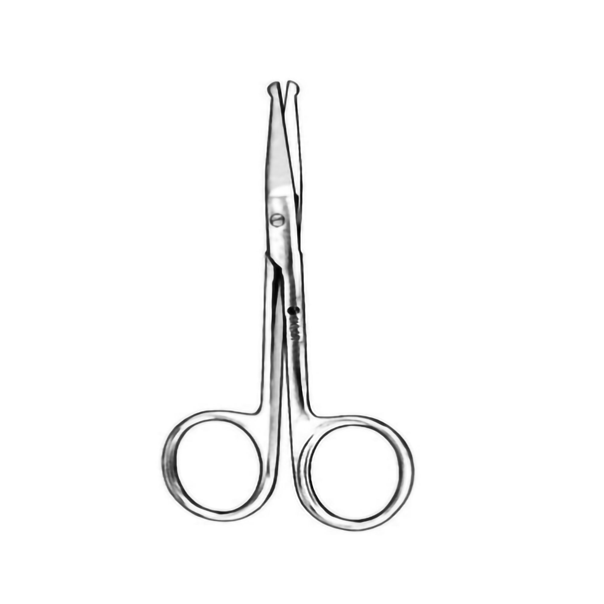SCISSORS, CURVED W/PROBE TIP 41/2"