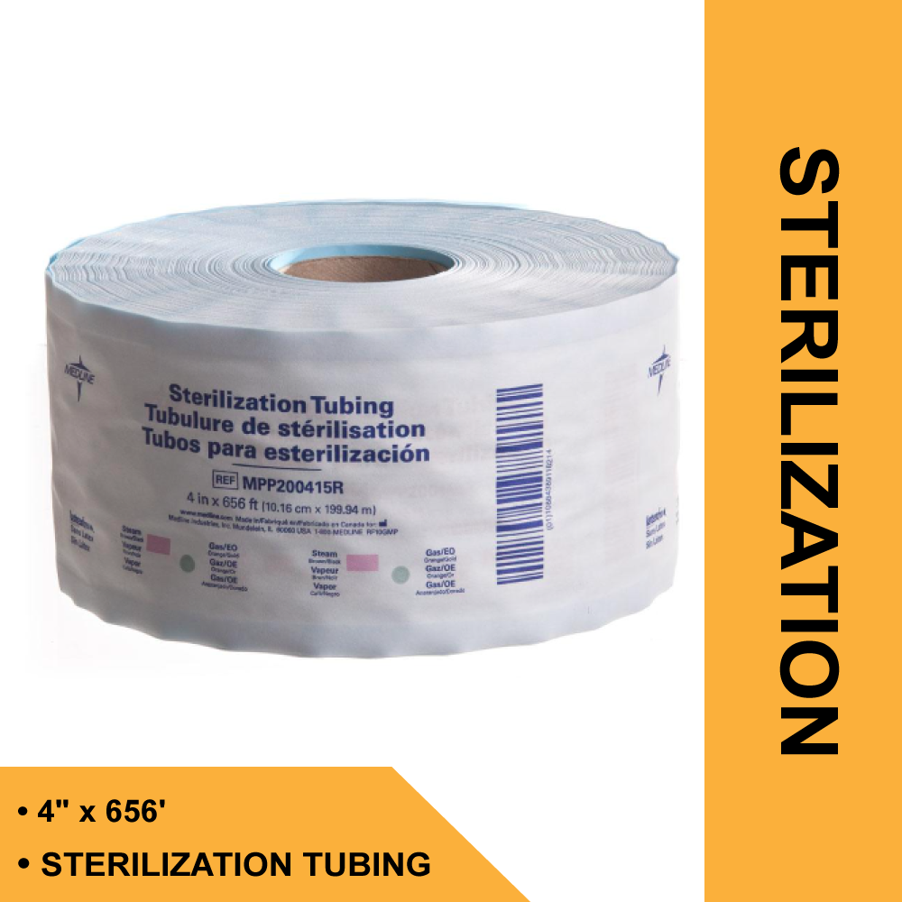 STERILIZATION TUBING, STEAM / GAS, 4 INCH X 656 FOOT
