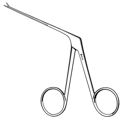 FORCEP, MICRO ALLG EAR SMOOTH .8MM