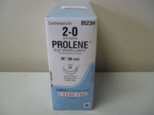 SUTURE, PROLENE BLU MONO 2-0 36" SH (36/BX)