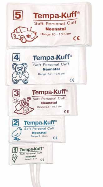 CUFF, BP W/2 TU SCREW CONN LF DISP SZ4 (40/CS)