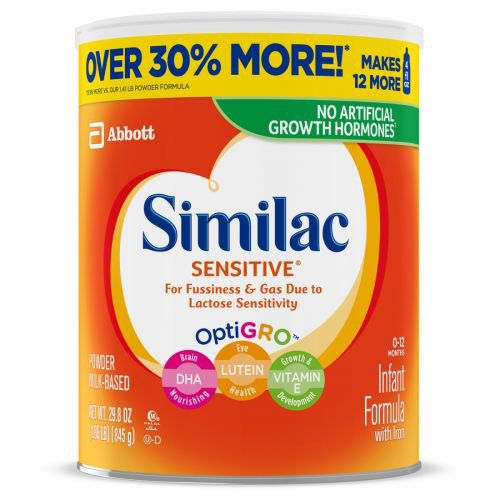 SIMILAC, SENSITIVE W/IRON PDR 29.8OZ (6/CS)