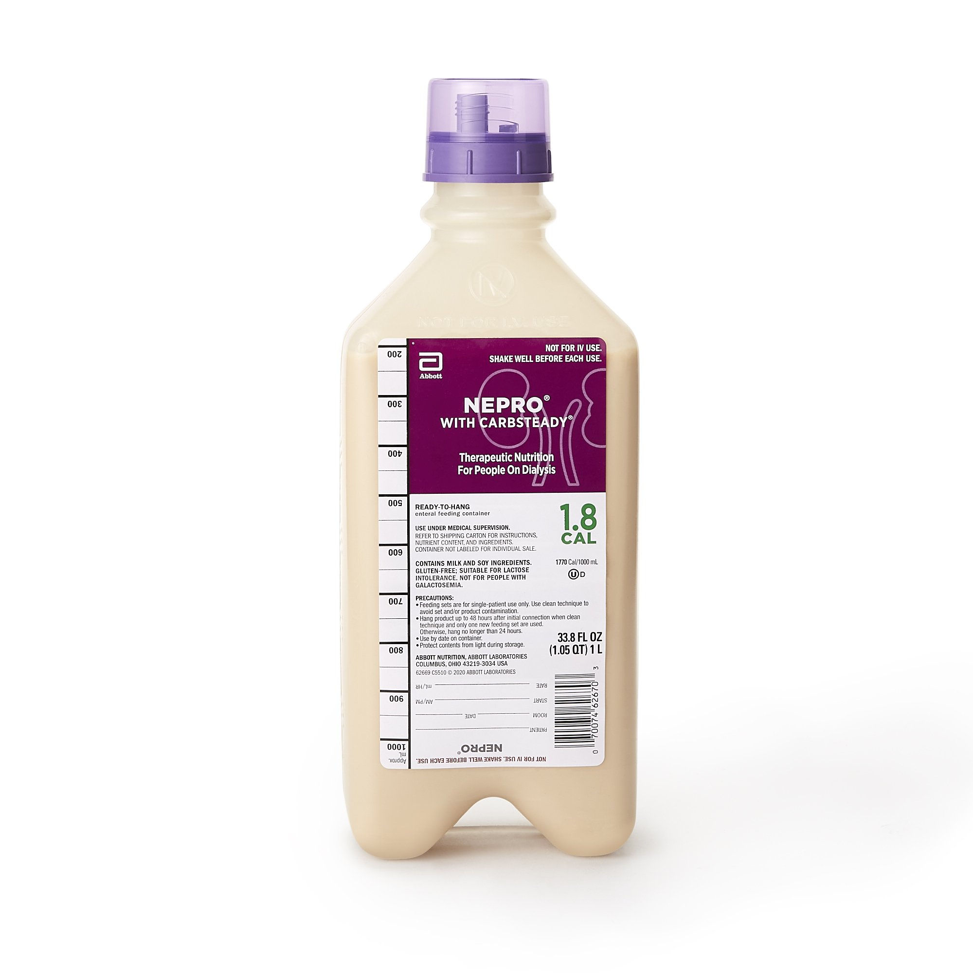 NEPRO, CARB STEADY RTH1.0L (8/CS)