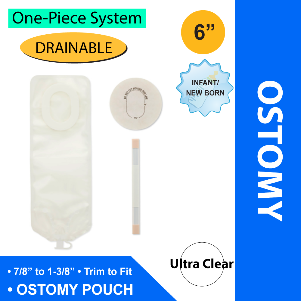POUCHKINS, OSTOMY NEWBORN (15/BX)
