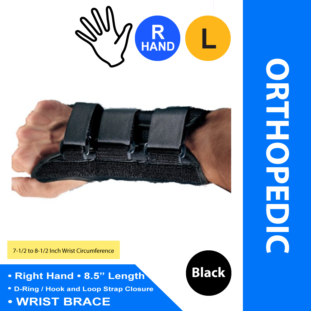 WRIST SUPPORT, COMFORT FORM RT LG