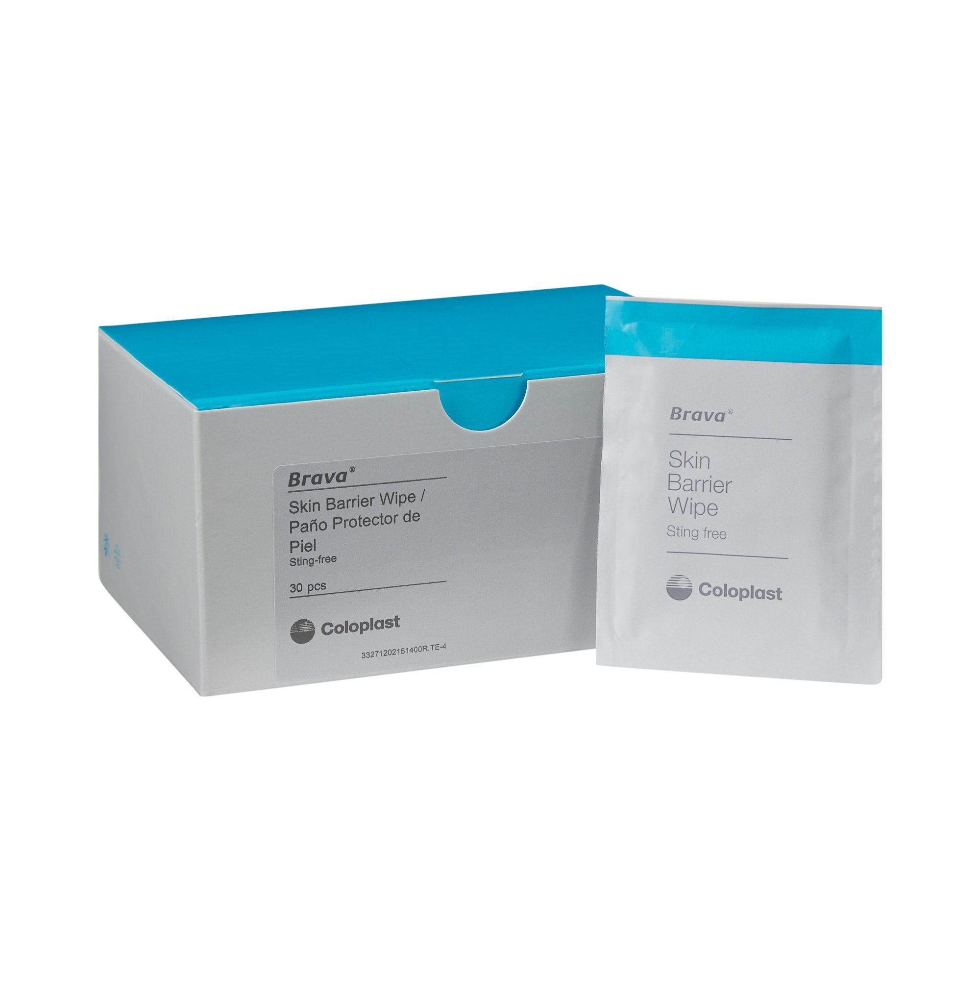 WIPE, WET OSTOMY BRAVA SKIN BARRIER (30/BX)