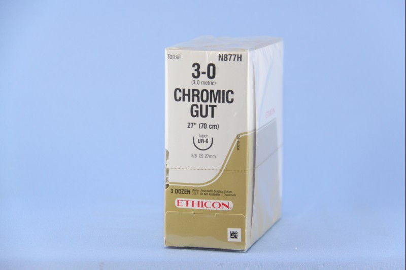 SUTURE, GUT CHR 3-0 27" UR-6 (36/BX)