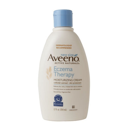 CREAM, ECZEMA AVEENO THERAPY 12OZ (12/CS)