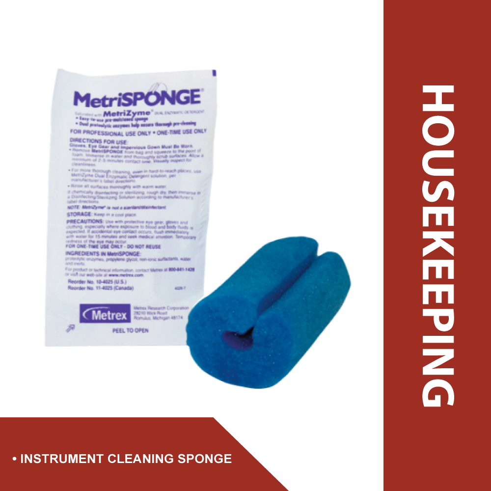 SPONGE, METRISPONGE W/METRIZYME (25/BX 4BX/CS)