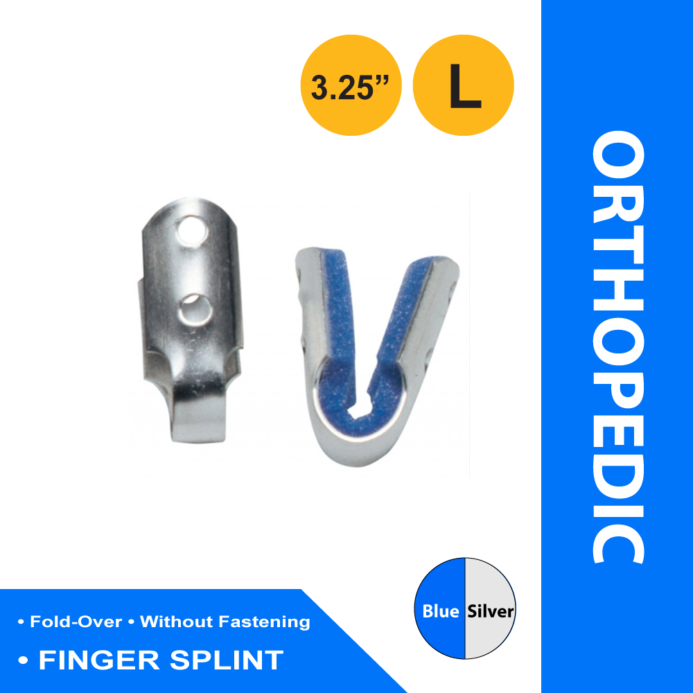 FINGER SPLINT, ALUM PADDED 3 1/4" (12/PK)