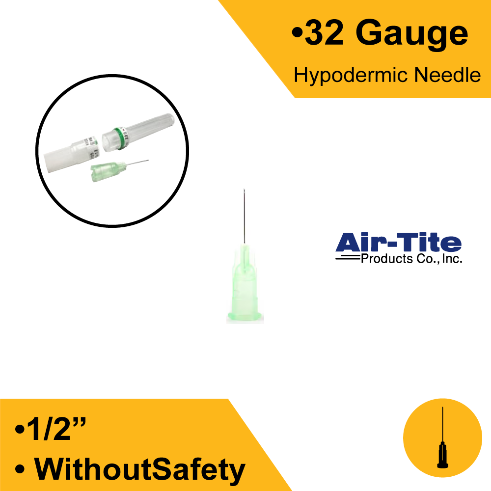NEEDLE, STERIJECT STR DISP 32GX1/2" CAP PK (100/BX)