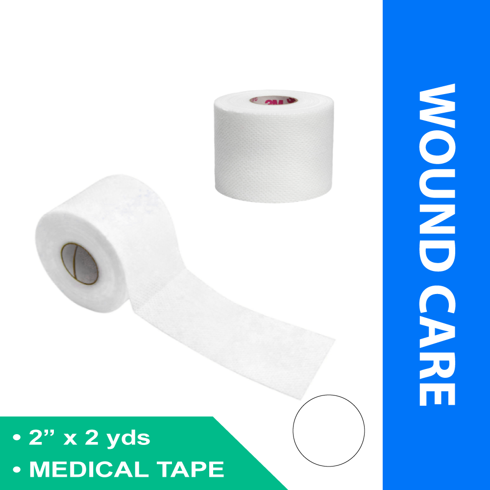PERFORATED MEDICAL TAPE 3M™ H WHITE 2 INCH X 2 YARD SOFT CLOTH NONSTERILE