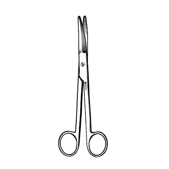 SCISSOR, KAYE FACELIFT CRVD 6"