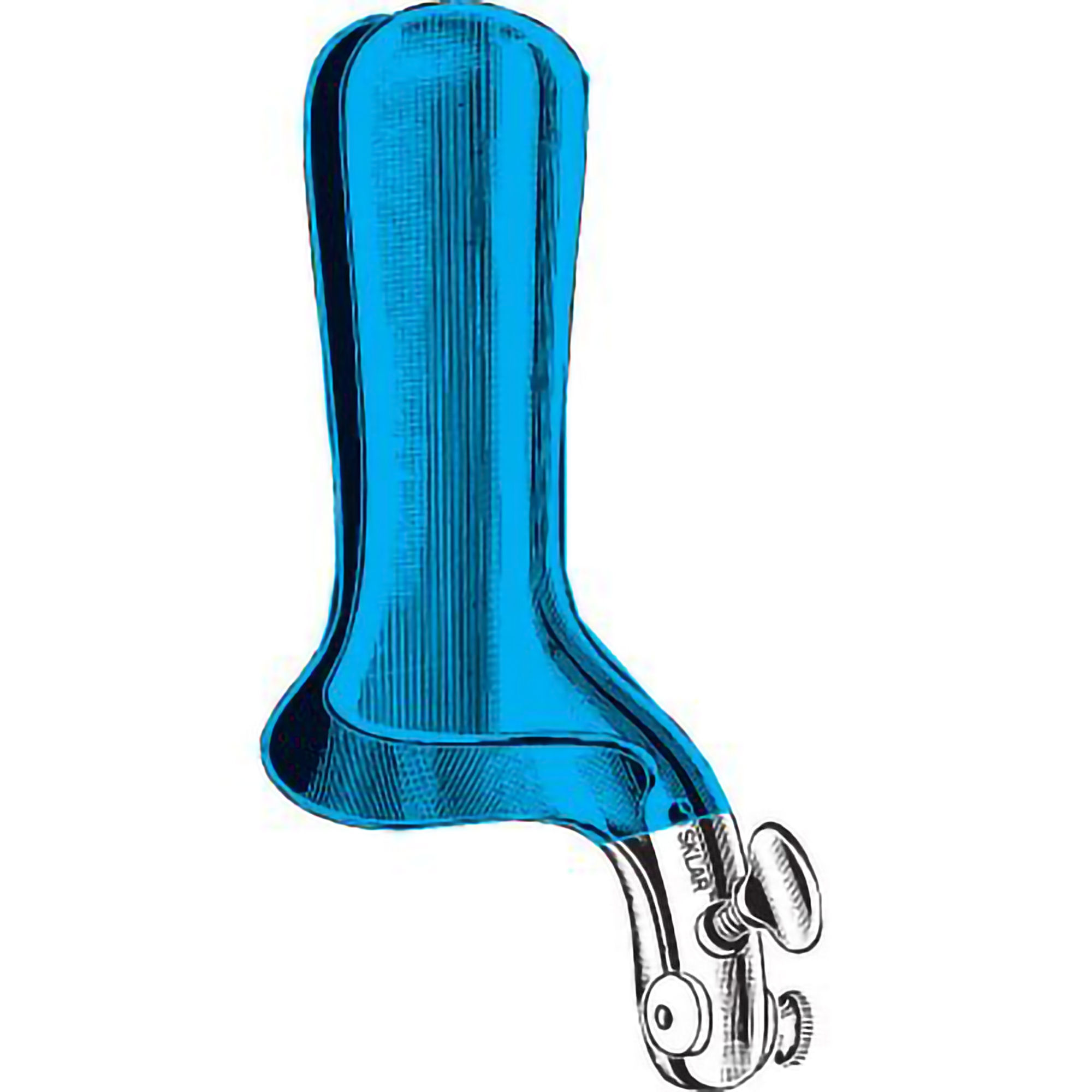 SPECULUM, VAGINAL W/TUBE BLU COLLIN MED